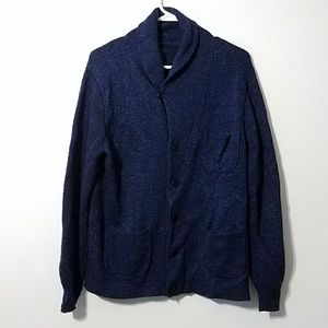J. Crew navy cardigan
